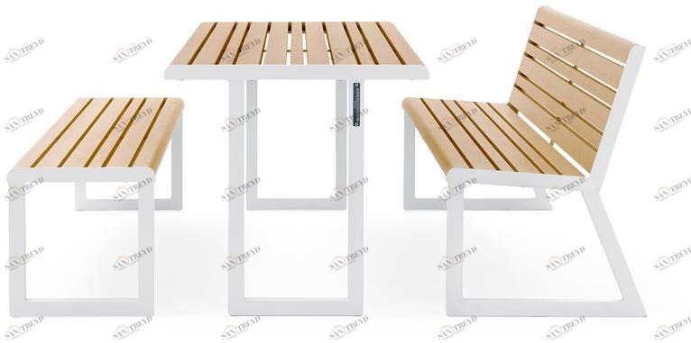 Urbantime Прямоугольный стол для общественных мест Ventiquattrore.h24 sun-id-1450307