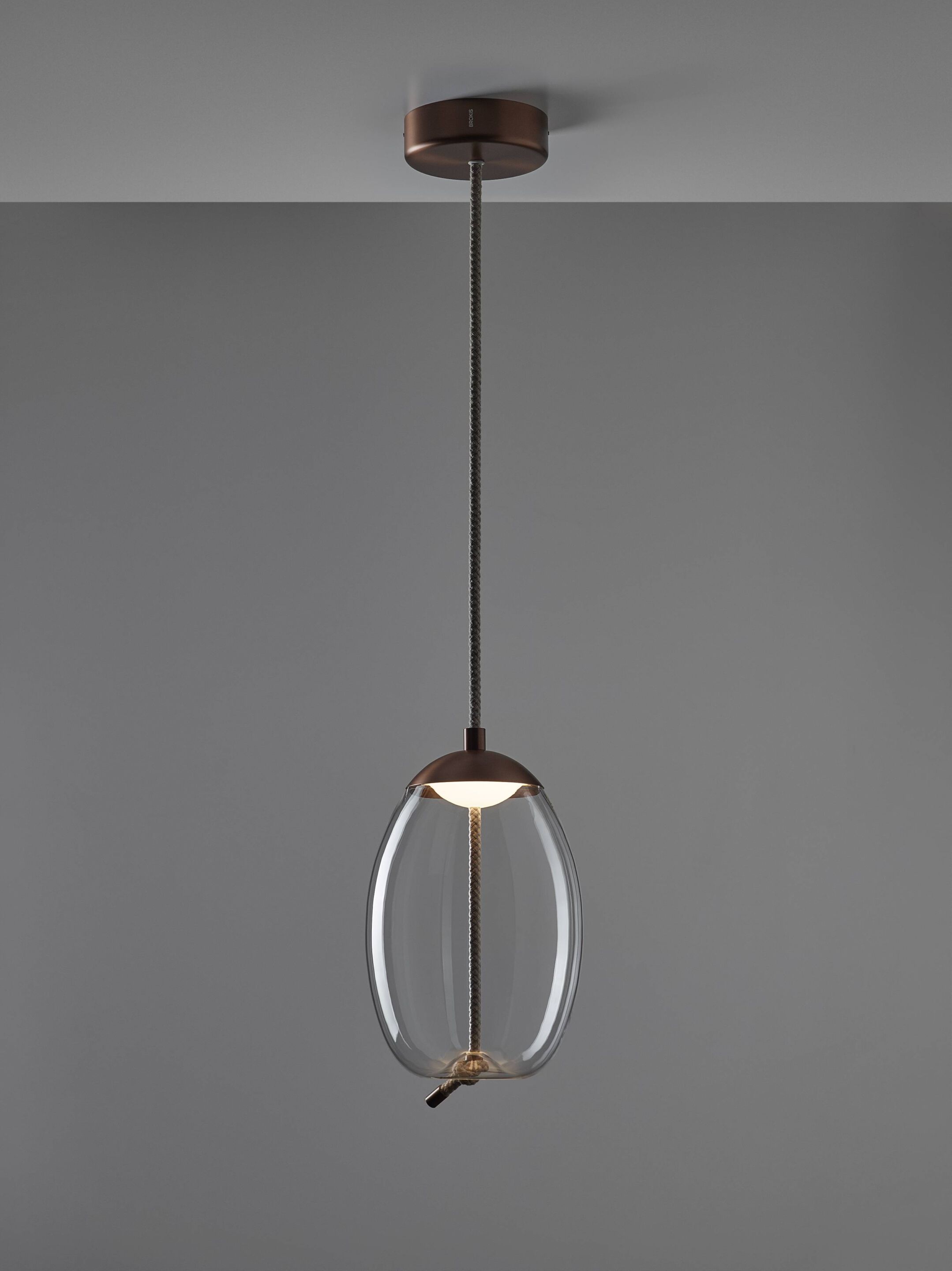 Выдувное стекло светодиодный подвесной светильник BROKIS Узел ARCH-00114866 - Вид №58