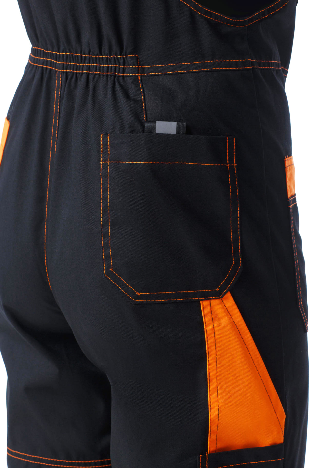 61843 Костюм "Профессионал-2" с СВП черно-оранжевый  Летняя спецодежда  размер 52-54/170-176  - Вид №11