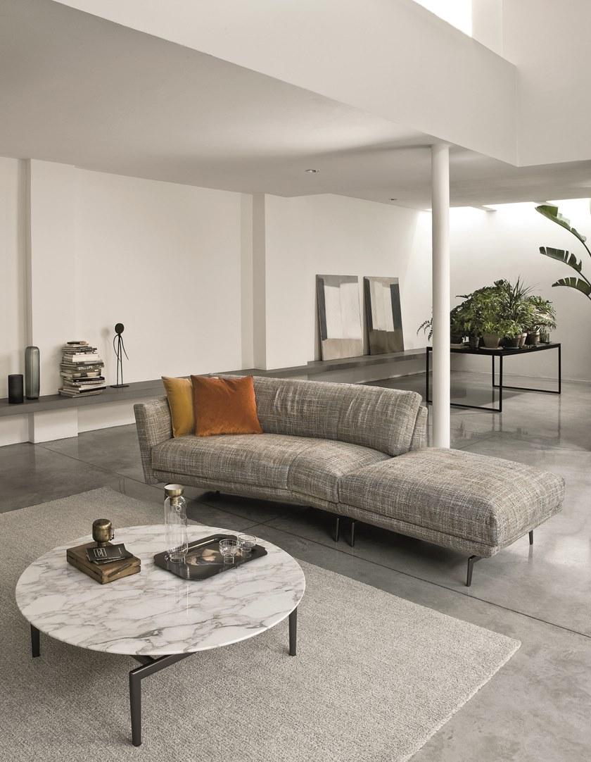 CTS SALOTTI Изогнутый диван из ткани Urban sun-id-1499334 - Вид №1