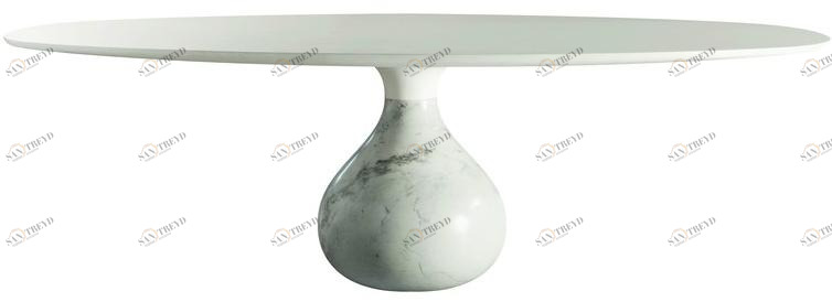 Roche Bobois Овальный обеденный стол Aqua sun-id-1442761