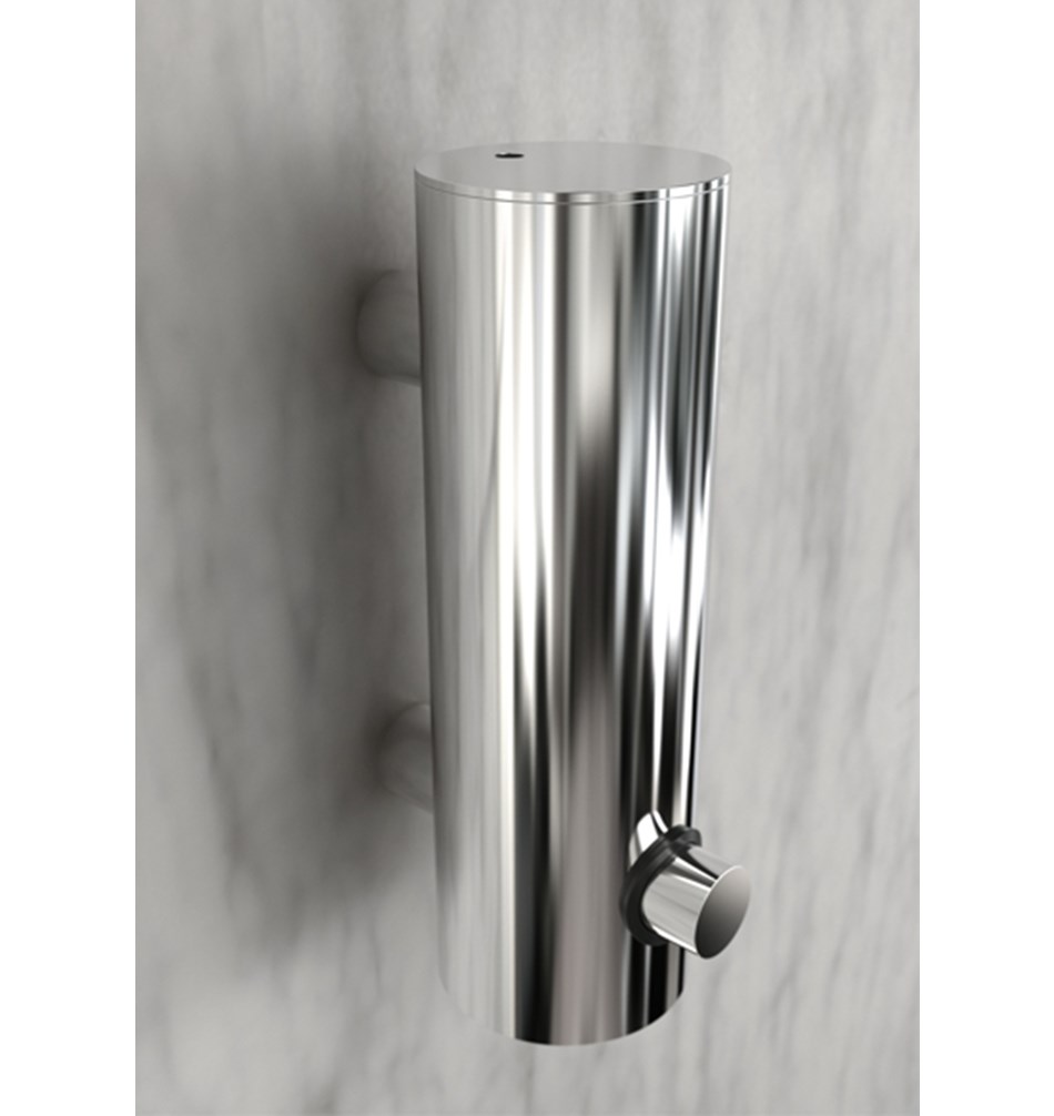 FROST Дозатор для мыла 3, стенка » полированная. Нержавеющая сталь Полированный O1939  - Вид №8