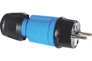 18955668 Вилка Schuko 16A 3p 250V IP44 синий MULTI-GRIP 1 шт. 7370-b Bals