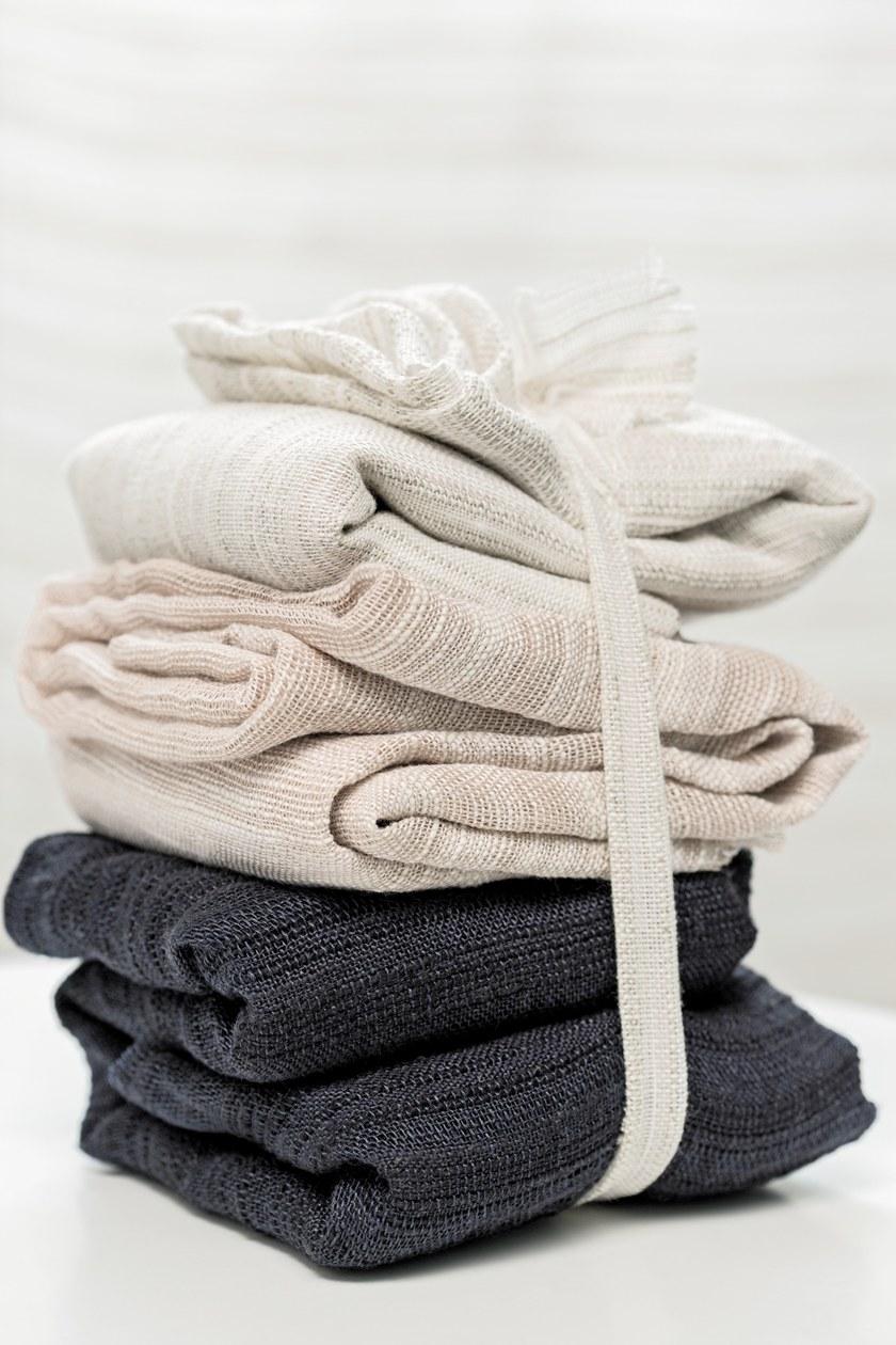 Élitis Моющаяся льняная жаккардовая ткань для штор Lin enchanté sun-id-1421955 - Вид №3