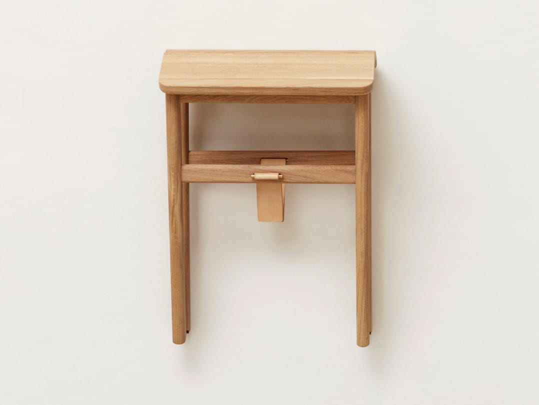 Низкий складной стул из дуба Form & Refine Angle ARCH-00152547 - Вид №12