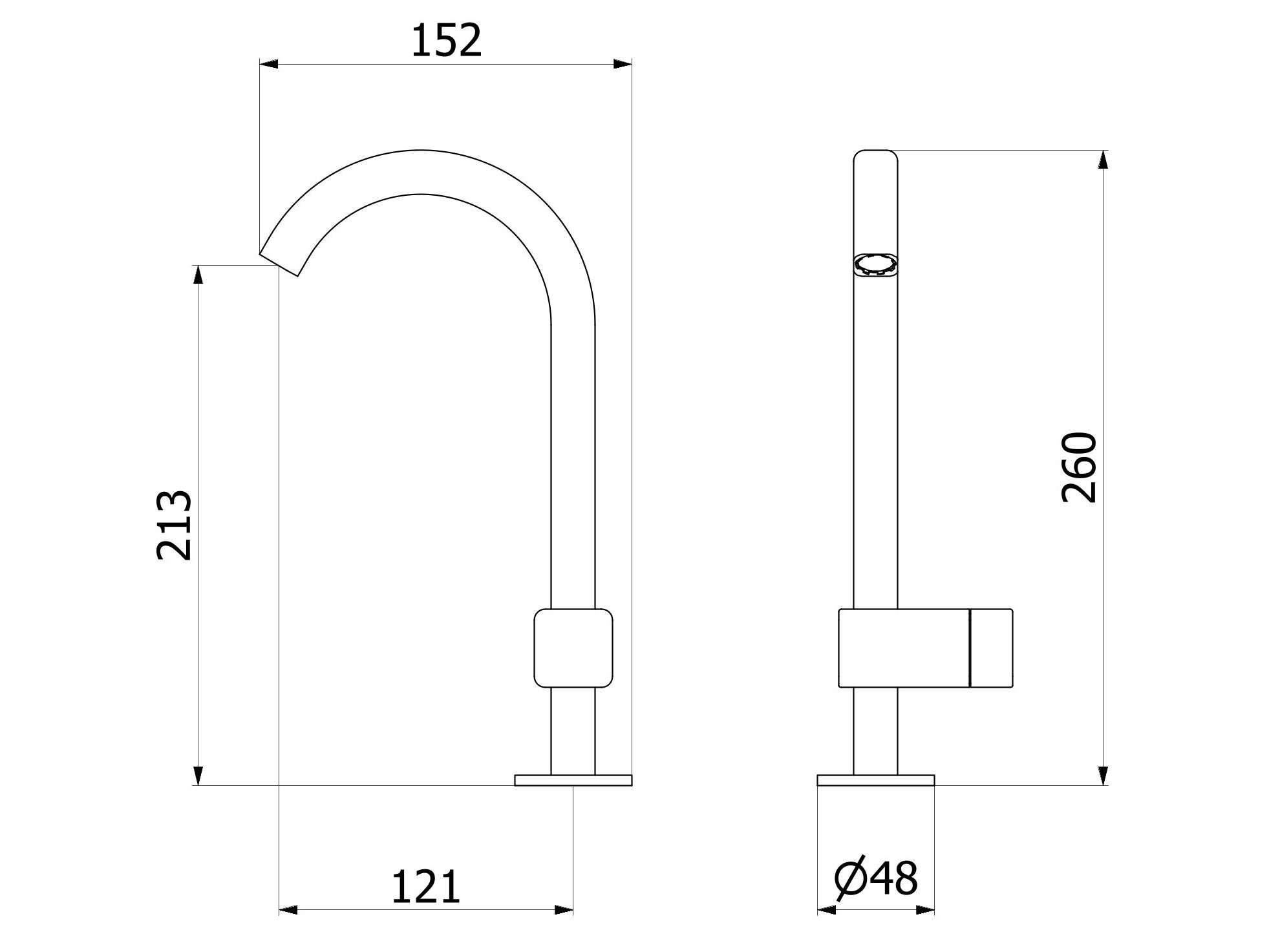 Смеситель для раковины с гидропрогрессией IB гелий ARCH-00047031 - Вид №24