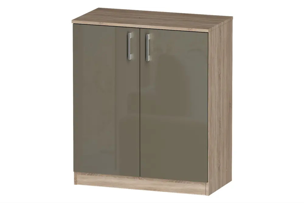 91545908 Комод Furnistyle 10705 2 ящика 80x40x90 см ЛДСП цвет разноцветный STLM-1092500