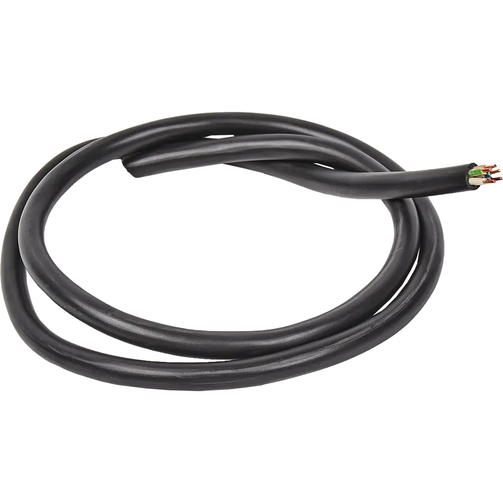 Кабель Альфакабель ВВГп-НГ LS 5х2.5 мм, на отрез, ГОСТ STLM-2152578 - Вид №1