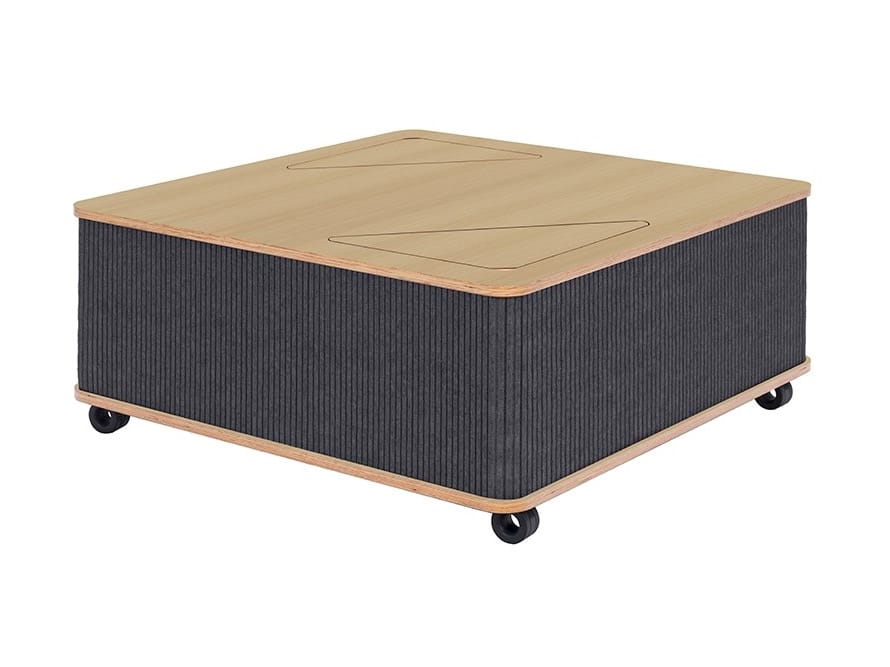 Низкий журнальный столик из войлока с колесами Askia THE CATCHER ARCH-00150503 - Вид №18