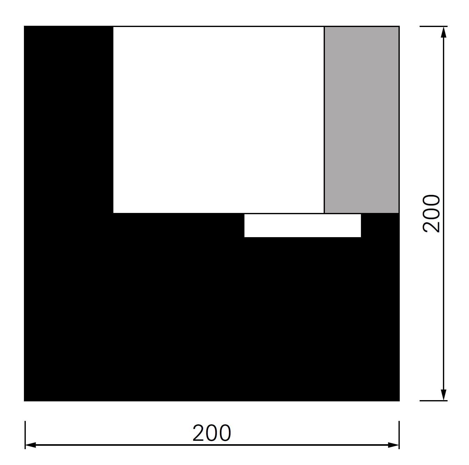 Квадратный ковер из шерсти с геометрическим рисунком Classicon Roquebrune ARCH-00123725 - Вид №7