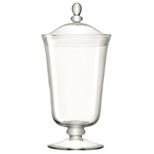 Бонбоньерка стеклянная 28 см прозрачная Serve LSA INTERNATIONAL  00-3870360 Прозрачный