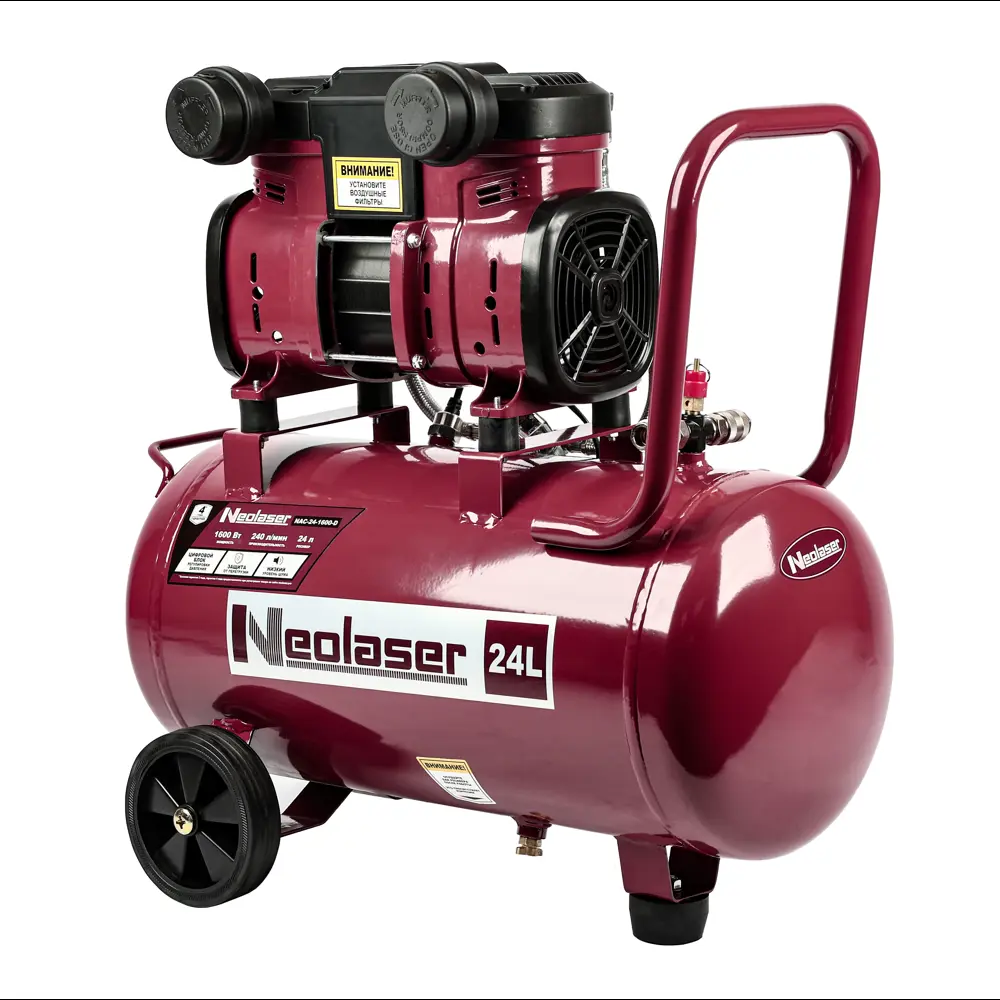 Безмасляный компрессор Neolaser NAC-24-1600-D с низким уровнем шума 89433174 STLM-1572880 - Вид №2