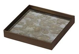 Ethnicraft Прямоугольный поднос из декорированного вручную стекла Organics sun-id-1389143 - Вид №2