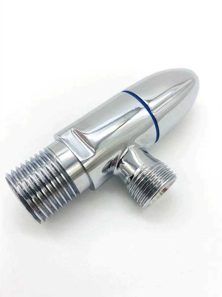 91029414 Кран угловой TIM BL5828 с отражателем 1/2"х3/8"х10 мм хром STLM-0807656