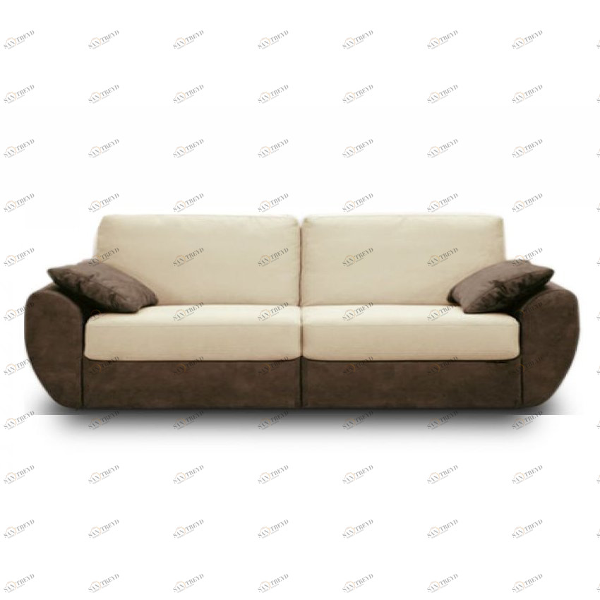 Диван Toscana раскладной прямой бежевый, коричневый ALTA COMFORT ЛОТОС 030813 Бежевый;коричневый 