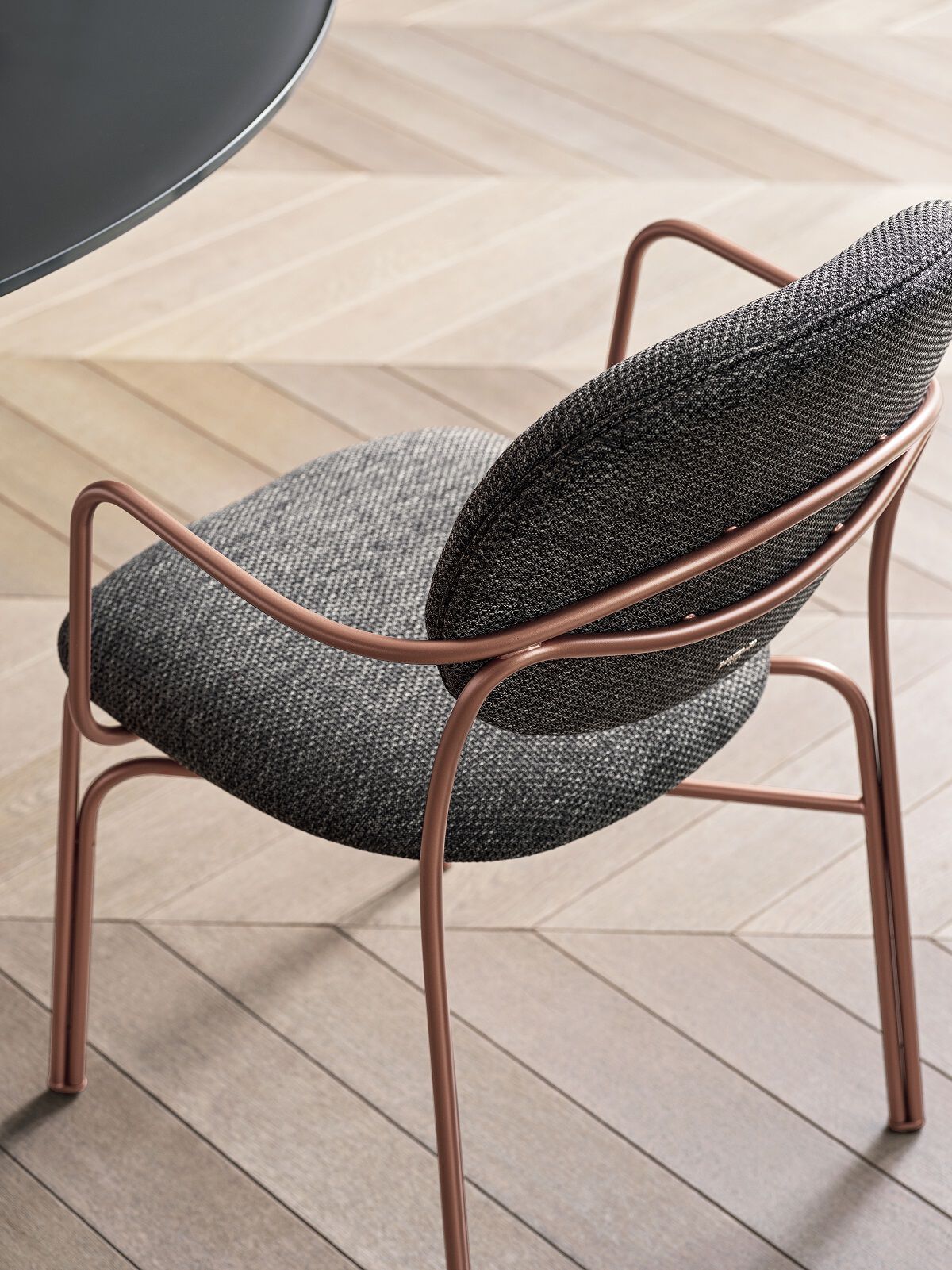 Тканевый стул с подлокотниками Bontempi Casa DADA ARCH-00097486 - Вид №3