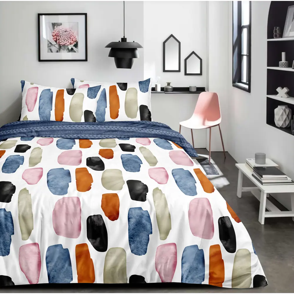 Amore Mio Сезанн - сатиновый комплект постельного белья для полутороспальной кровати 82881070 STLM-0037467 - Вид №3