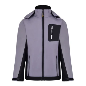 89393783 Куртка рабочая с капюшоном утепленная Dowell Softshell D81480 цвет серый размер M рост 170 STLM-1464738