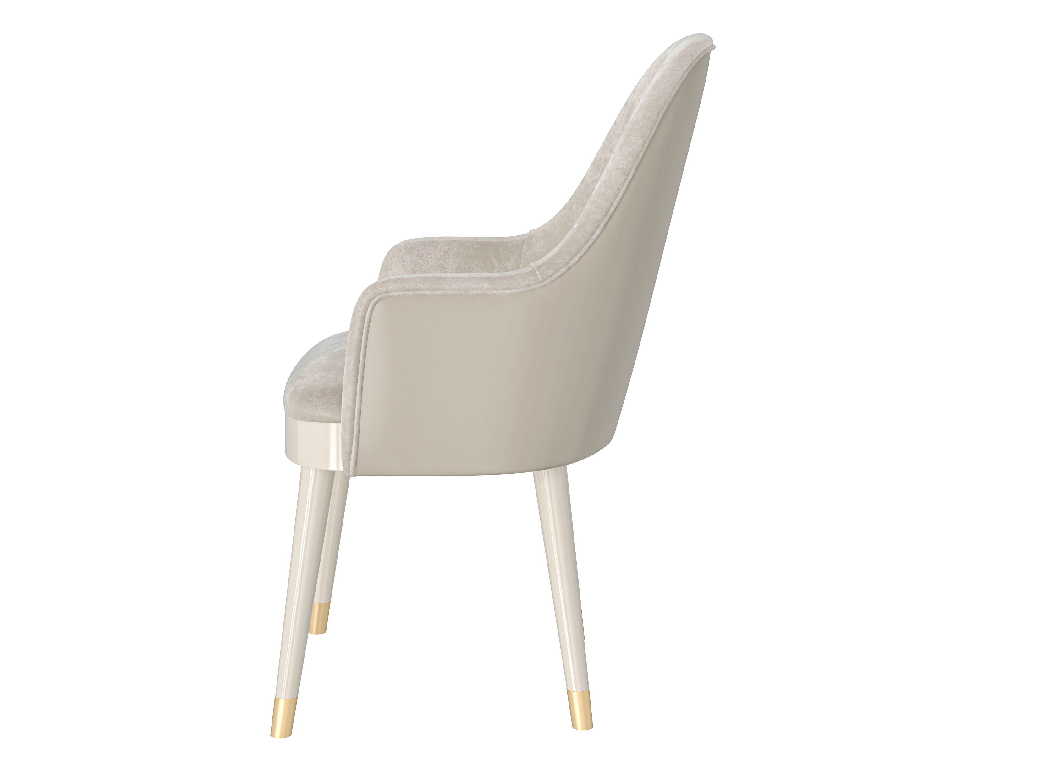 Бархатный стул с подлокотниками Modenese Luxury Interiors BESPOKE ARCH-00131284 - Вид №2