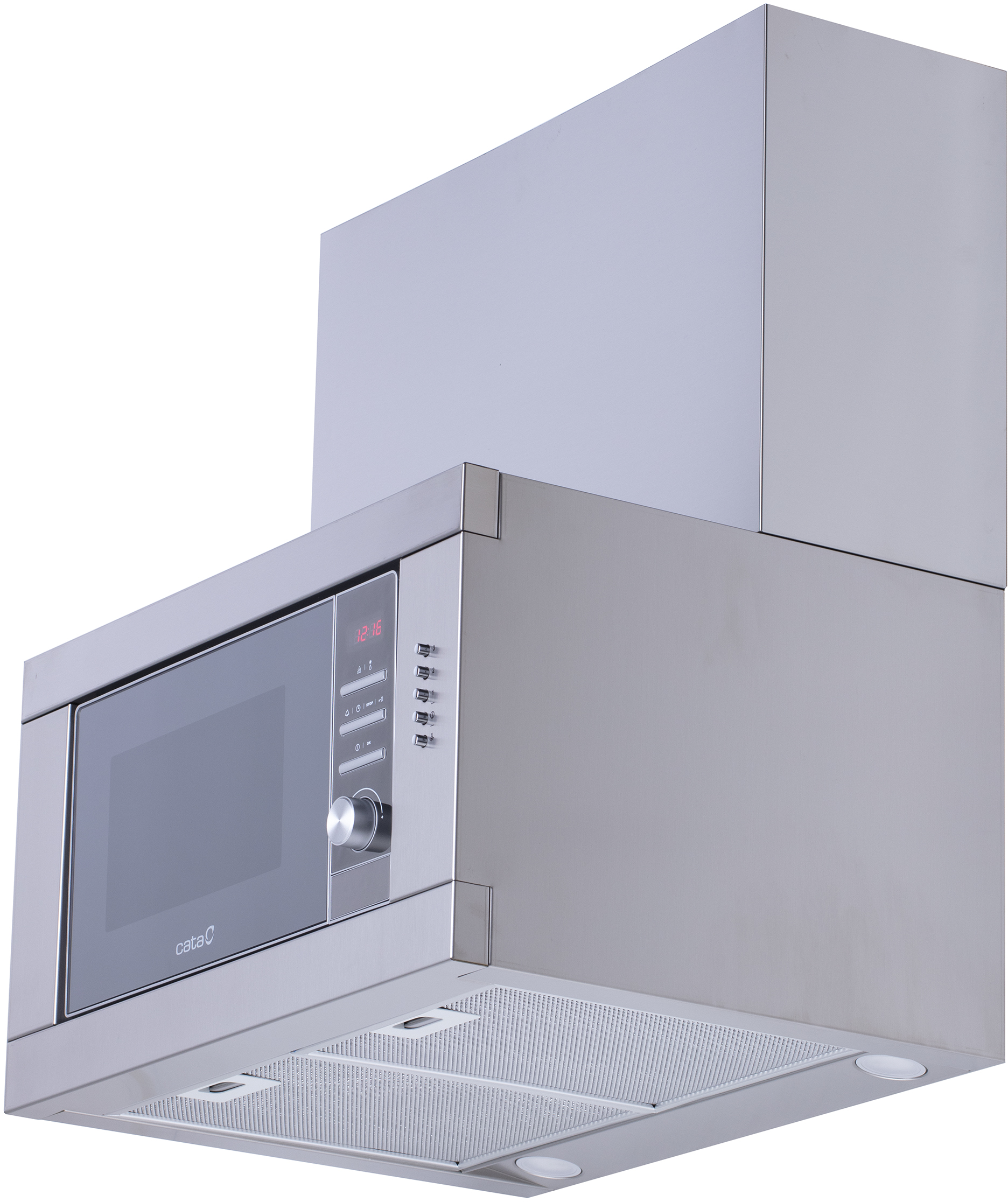90296188 Вытяжка CHORUS XGX /С 59.80х77.50х47 см 101 Вт цвет нержавеющая сталь STLM-0173126 CATA