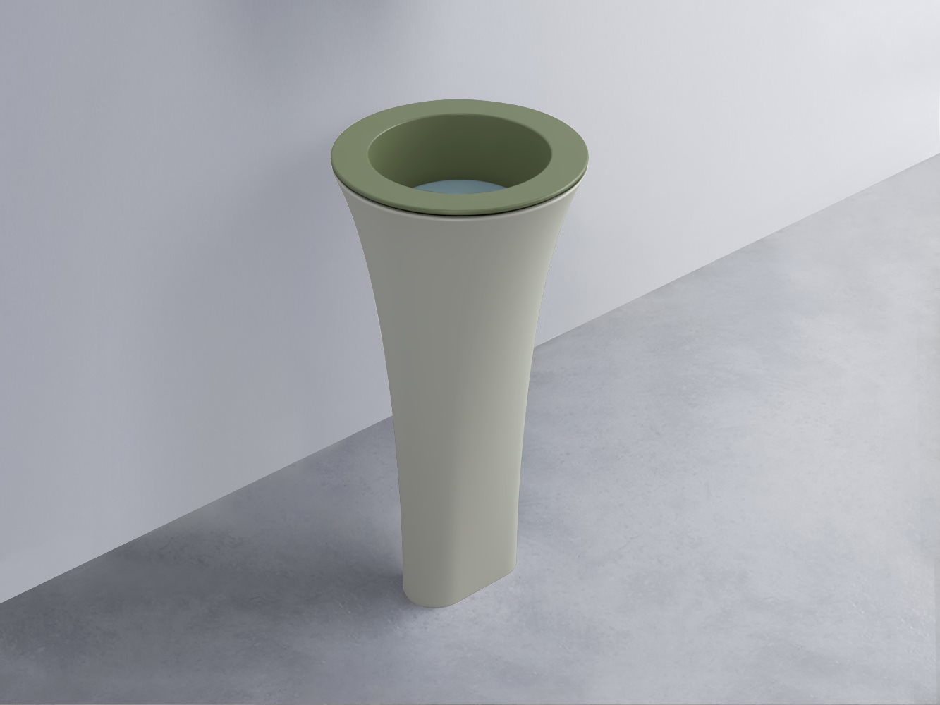 AMLA45-AG+AMPILT-PL+AMCOLT-PM Раковина Amedeo Tondo отдельностоящая cielo Enjoy + Amedeo Ceramica Cielo