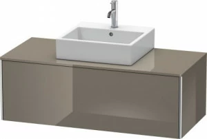 XS490208989 Тумбочка для подвесной консоли XSquare #XS4902 1200 x 548 мм Фланелево-серый глянцевый лак