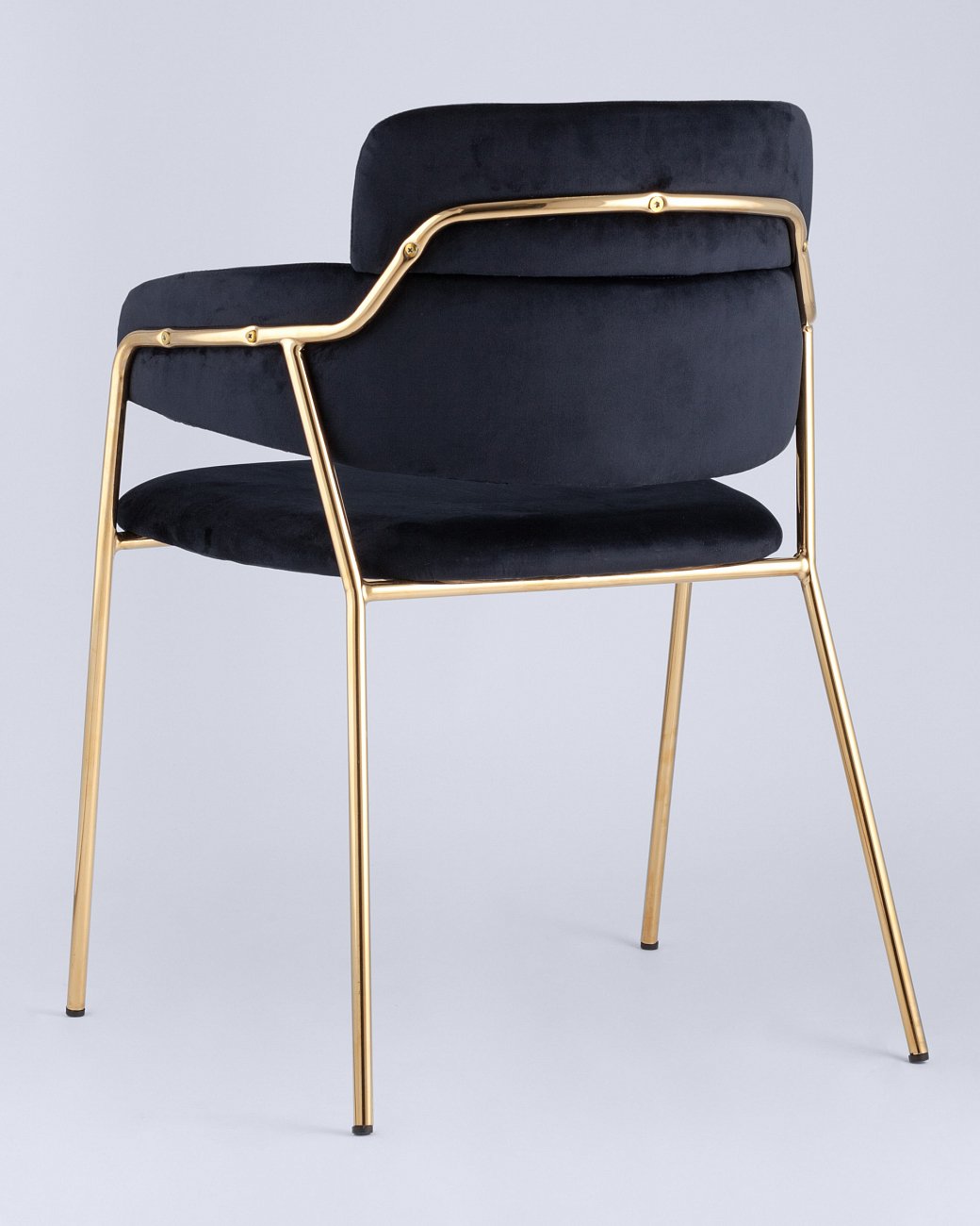 Стул со спинкой синий "Полин" STOOL GROUP ДИЗАЙНЕРСКИЕ, ИНТЕРЬЕРНЫЕ 00-3946264 Синий  - Вид №3