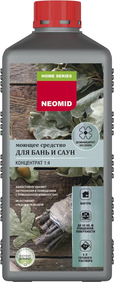 NEOMID — эффективное моющее средство для бань и саун 1 л 82630467