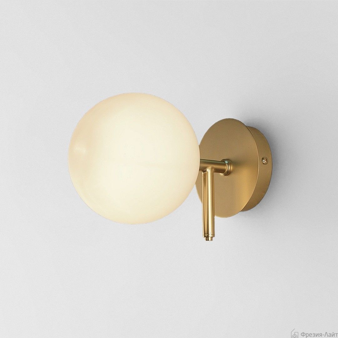 Aromas A1214 G brass/clear glass Atom бра 115111