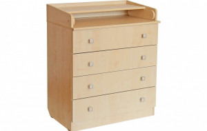 vpk-0001645.30 Комод Polini kids Simple 1880, натуральный ВПК (Тополь)