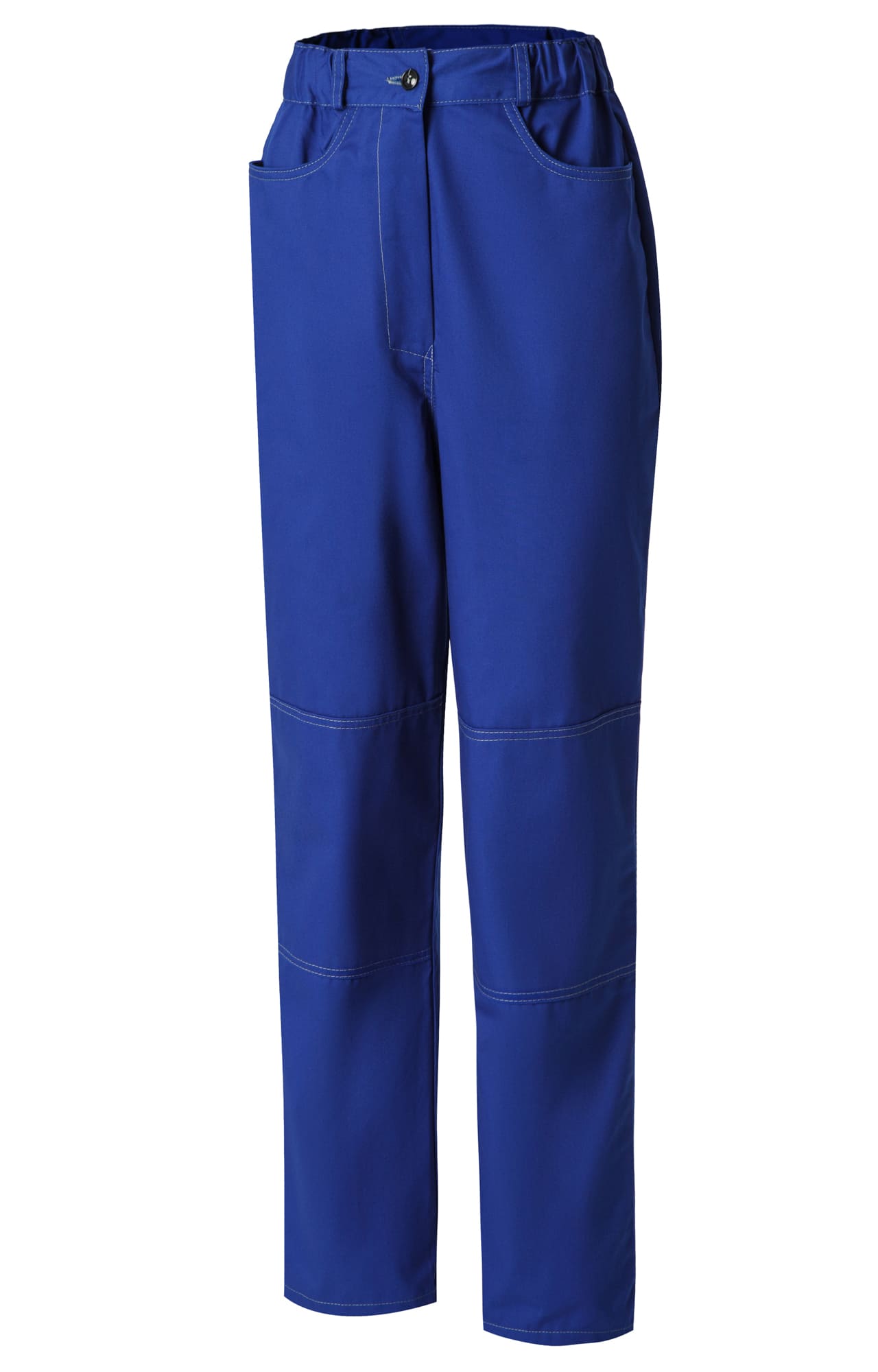 65202 Костюм "Профессионал" женский василек-светло-серый  Летняя спецодежда  размер 60-62/158-164  - Вид №4