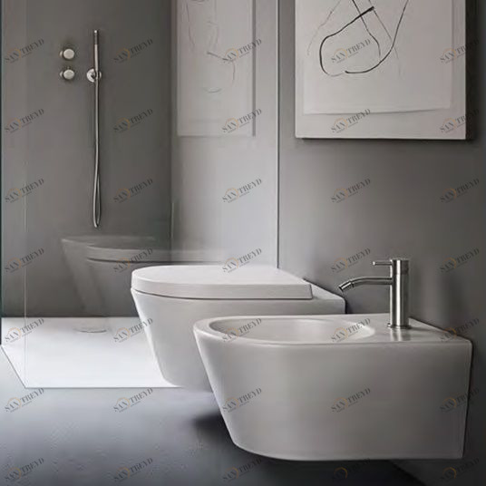 9312 Биде подвесное  MILLDUE 