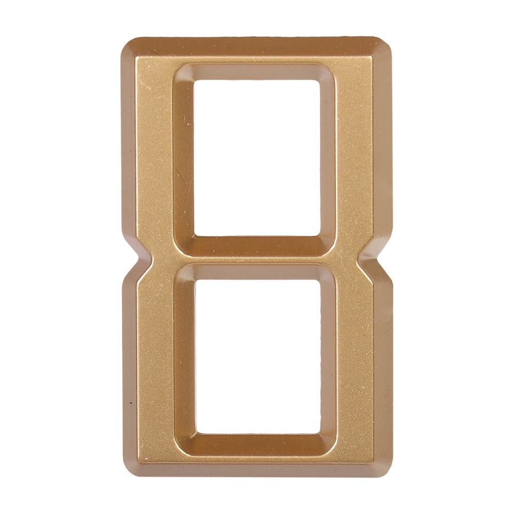 Дверной номер  «8», 37х5х60 мм, золото LJPS0080 Public Steel Россия 