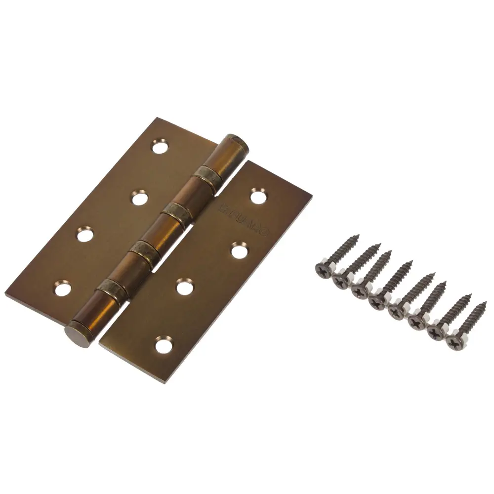 18829271 Петля универсальная 4BB/BL 100x75x2.5 мм, цвет кофе STLM-0013049 FUARO  - Вид №2