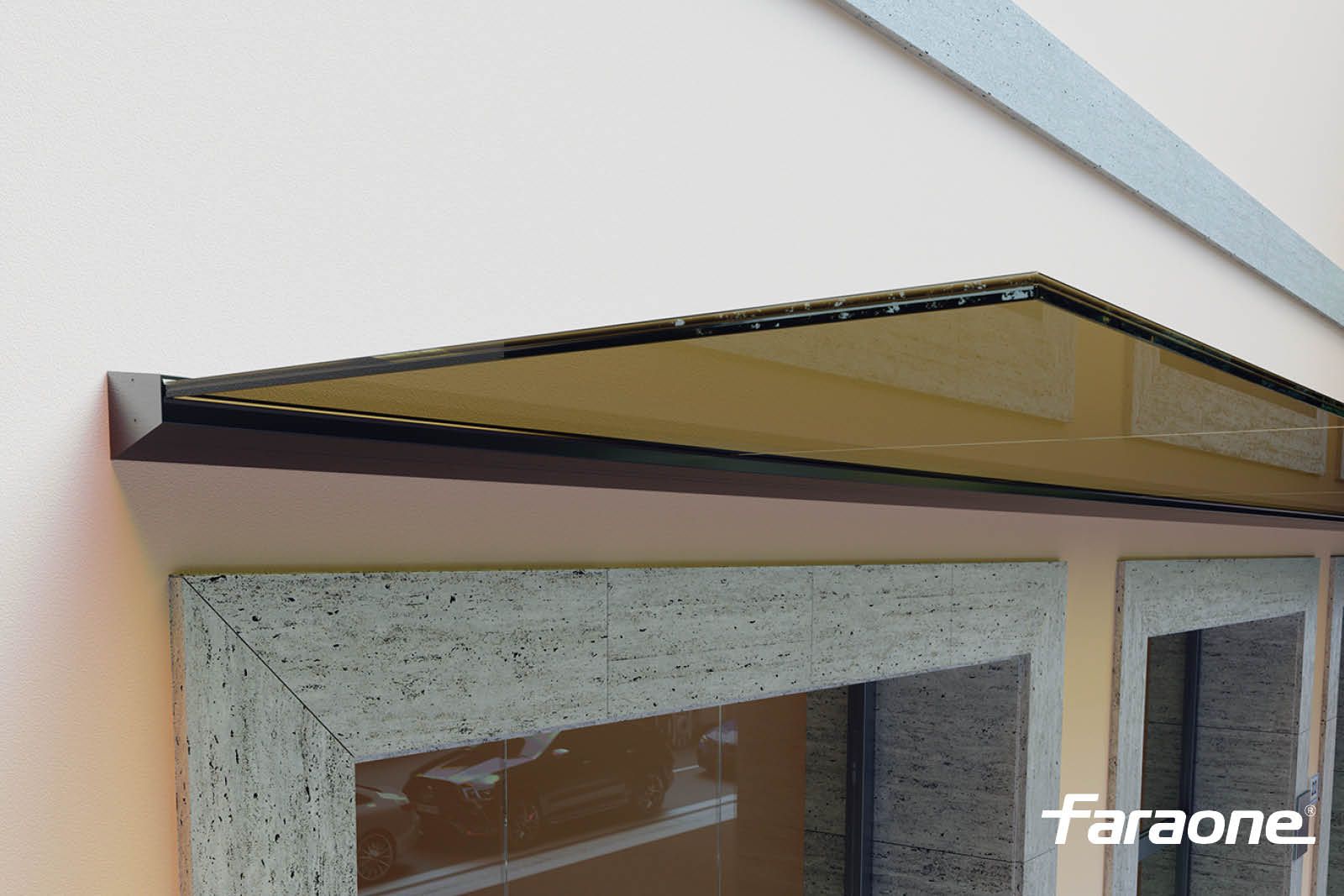 Навес из закаленного стекла FARAONE серия Linea 3 ARCH-00031909 - Вид №4