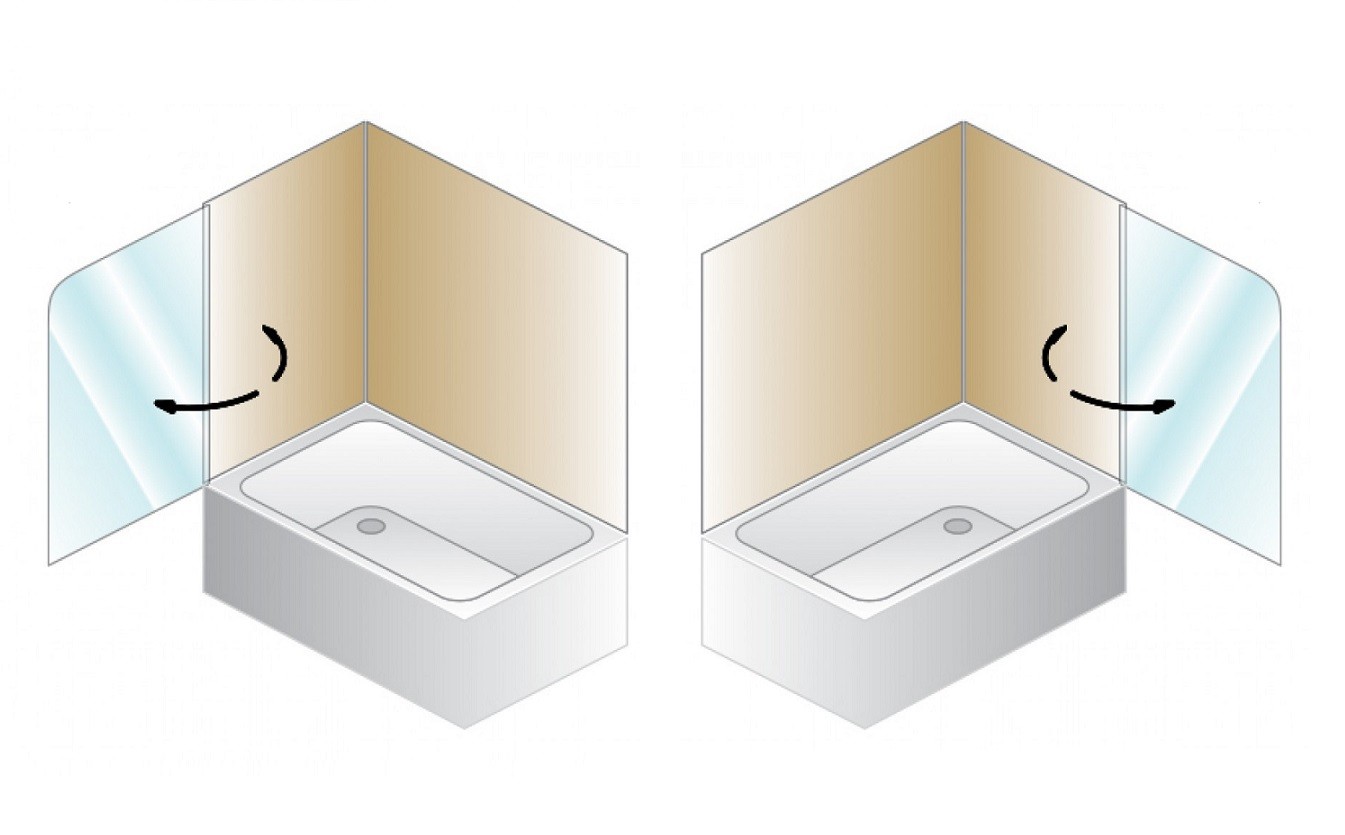 00911 Душевое ограждения на борт вынны Kolpa-San Словения  - Вид №1