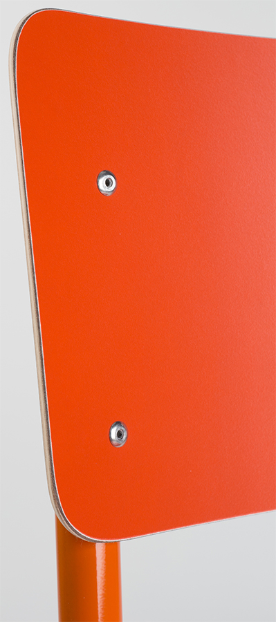 Стул Back to School оранжевый Zuiver 1008204 - Вид №8