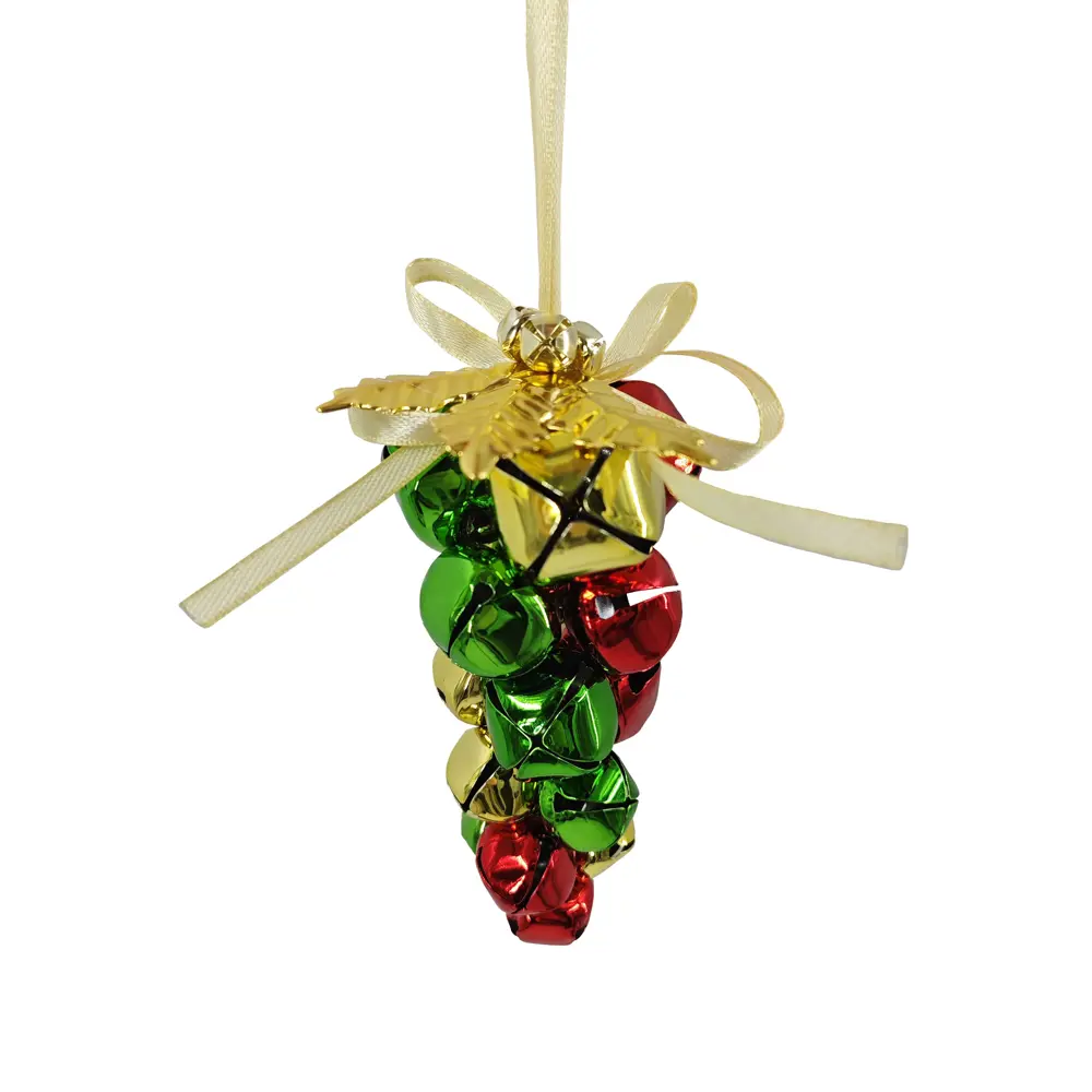 89381644 Украшение елочное «Гроздь», 14x7.5 см, цвет красно-зеленый STLM-1496320 Santreyd 