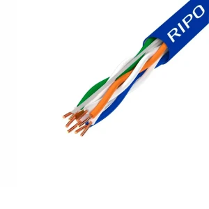 91458611 Кабель Ripo Premium UTP 4 CAT6 23AWG Cu 25 м цвет синий STLM-1102159