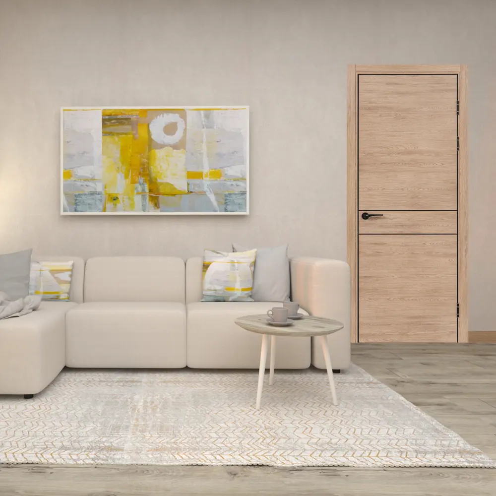 Межкомнатная дверь PORTIKA Борно 80x230 см цвет Органик Оак 89423501 STLM-1577147 - Вид №4