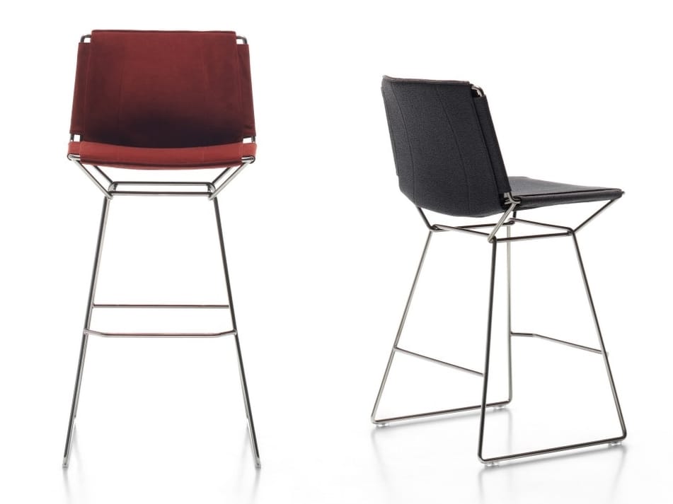 Тканевый съемный табурет с подставкой для ног MDF Italia NEIL TEXTILE ARCH-00044156 - Вид №1