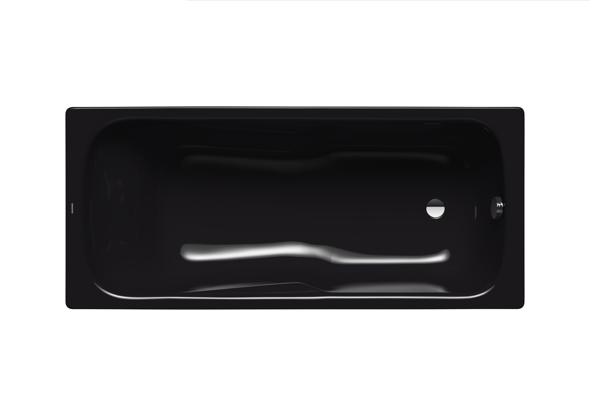 Ванна KALDEWEI Сталь эмалированная 624 178 черный 624178