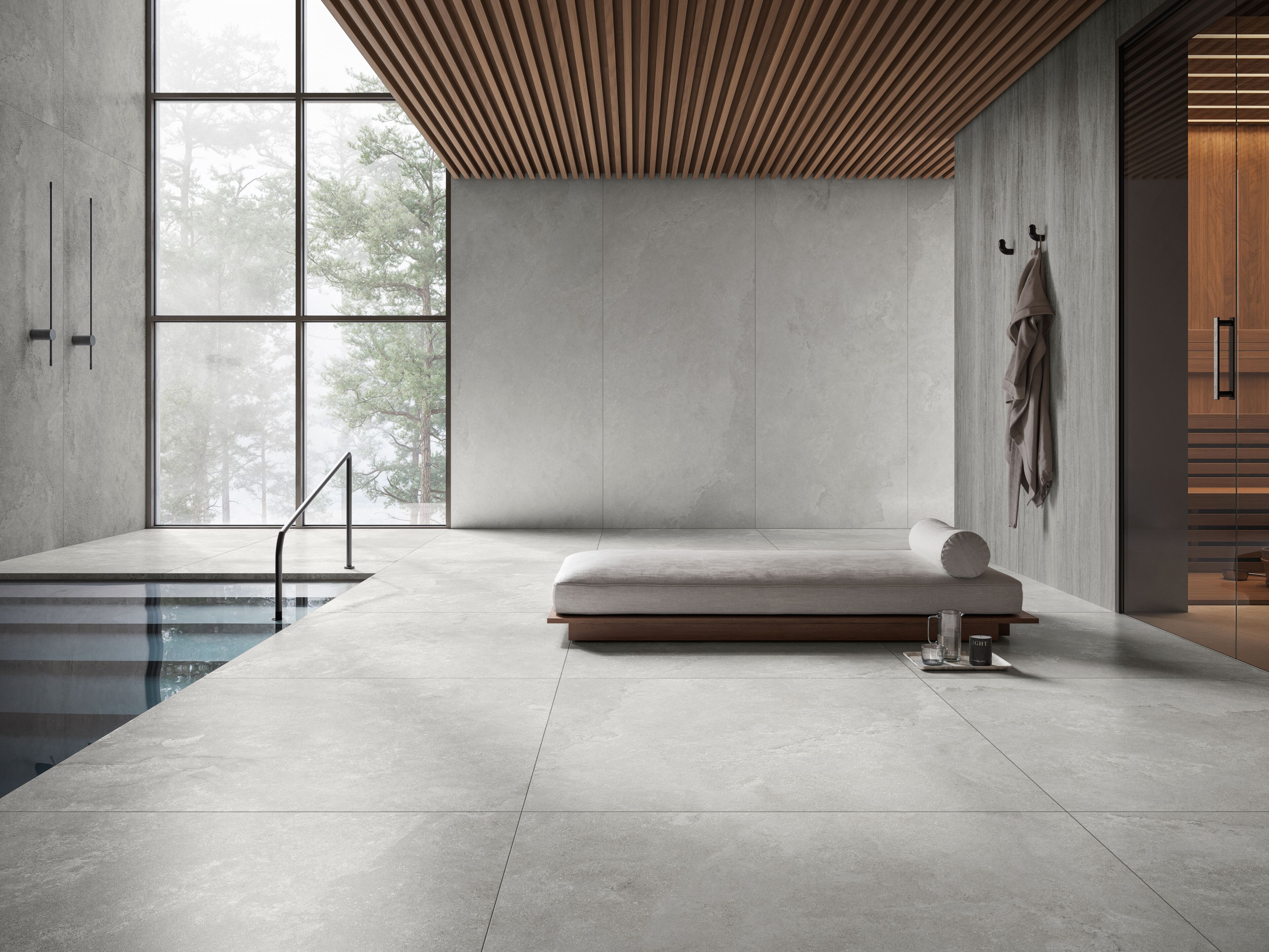 Пол / облицовка керамогранита с эффектом камня VitrA Bathrooms NATURALUX ARCH-00147912 - Вид №5