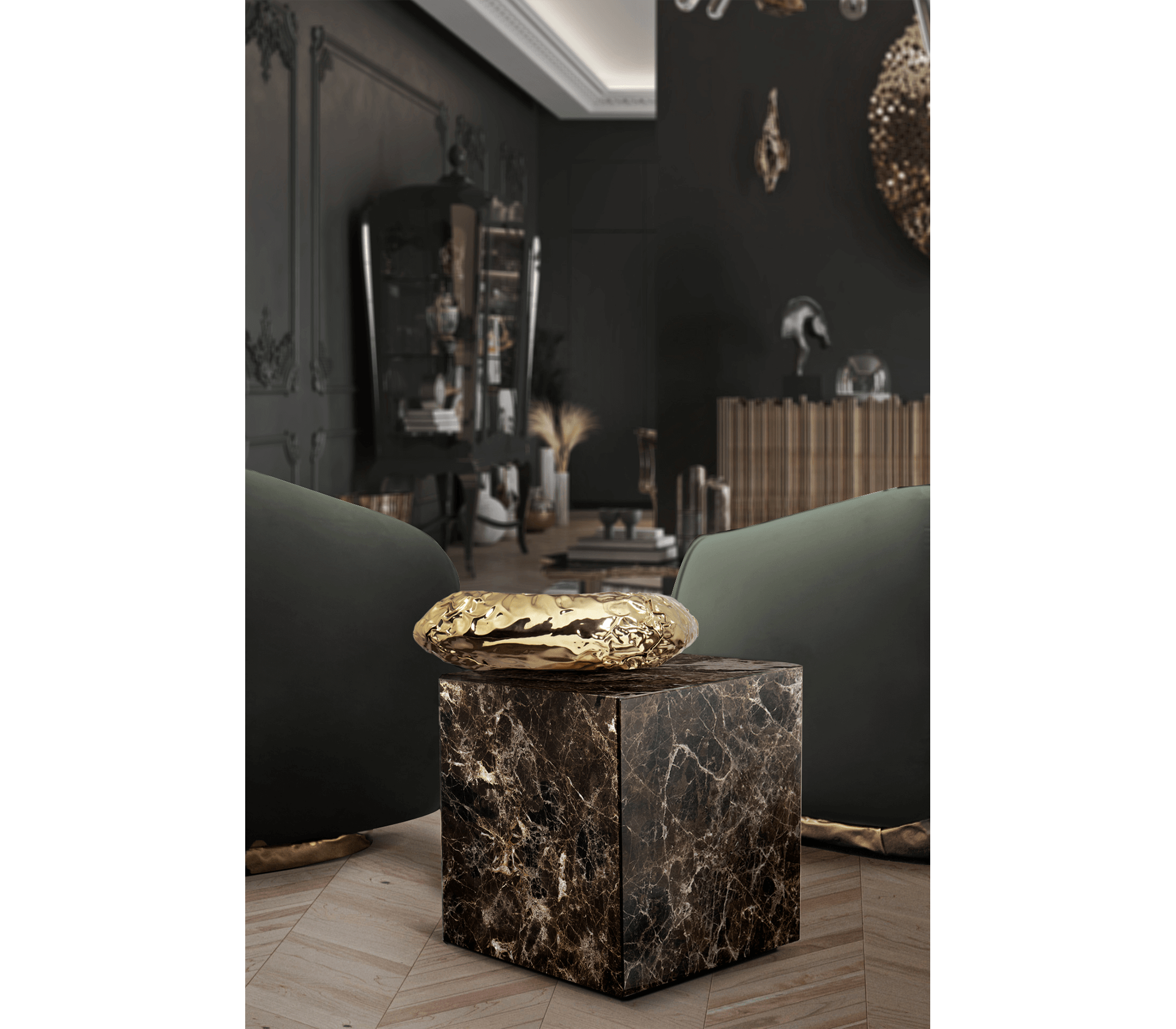 0-311 Приставной столик Стоунхенджа Boca Do Lobo  - Вид №7