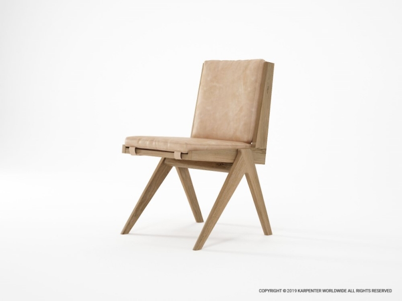 515_1124 Реставрация кресла с кожей Karpenter  - Вид №1