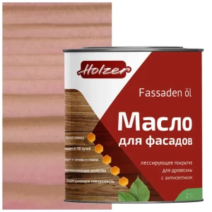 90407668 Масло для фасадов HOLZER MFASAD25RozovayPudra цвет розовый 2.5 л STLM-0852669
