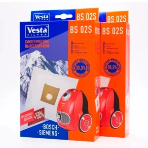 91297175 Мешки тканевые для пылесоса Vesta filter Bs02s2 4 л 8 штук STLM-1113103