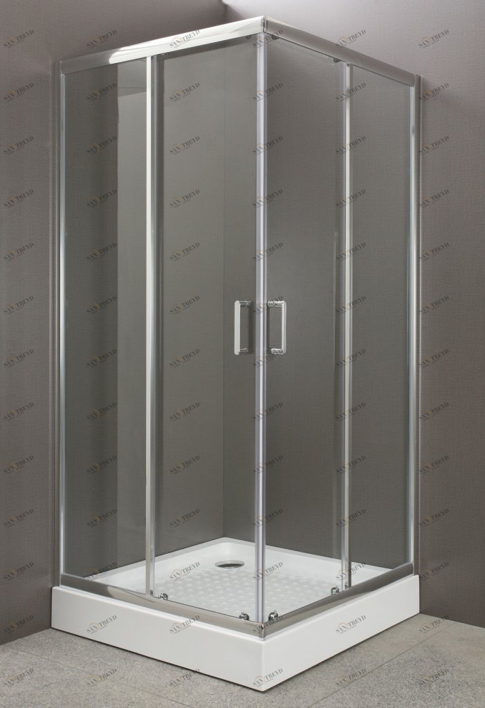 Душевой уголок BelBagno UNO-A-2-95-C-Cr