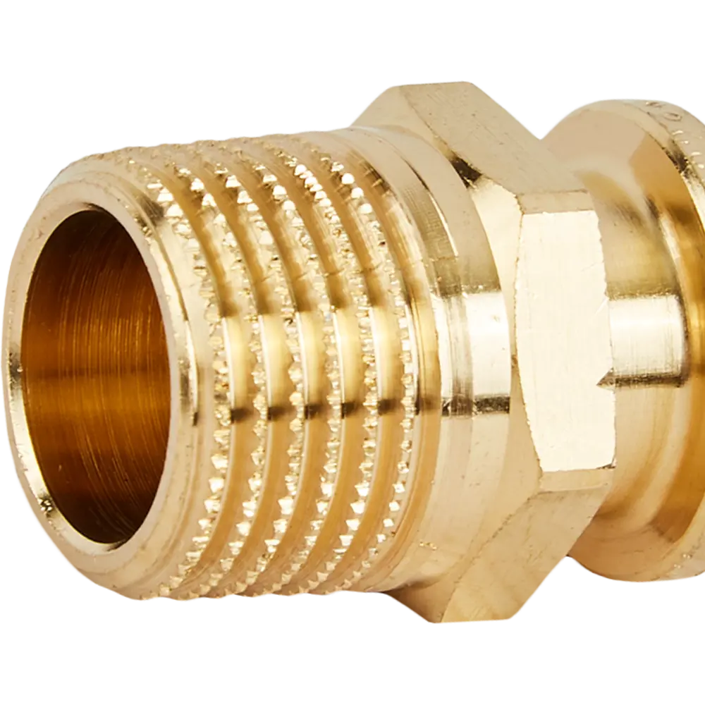 Переходник STOUT 16×1/2" для трубопроводов из никелированной латуни 82197775 STLM-0021686 - Вид №1