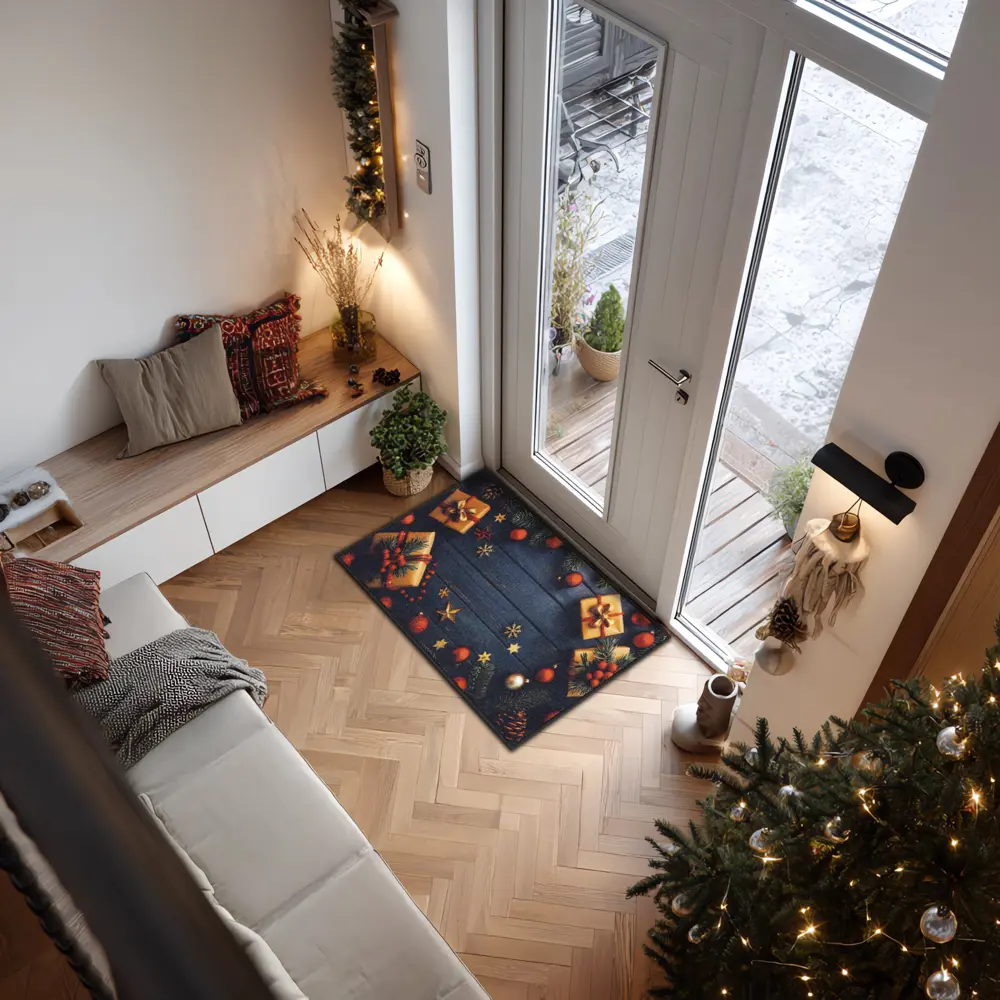 Грязезащитный коврик Confeti 50×80 см красный 89439196 Santreyd STLM-1583527